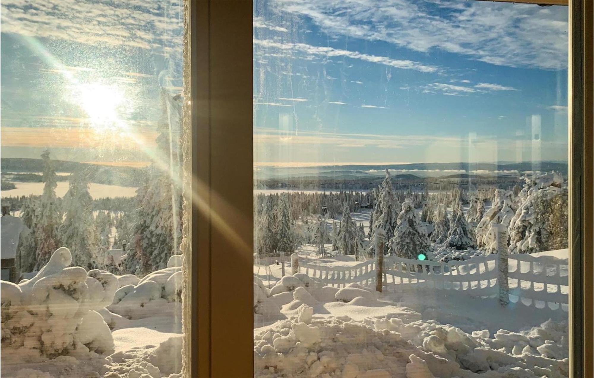 Amazing Home In Sjusjoen With Kitchen Eksteriør billede
