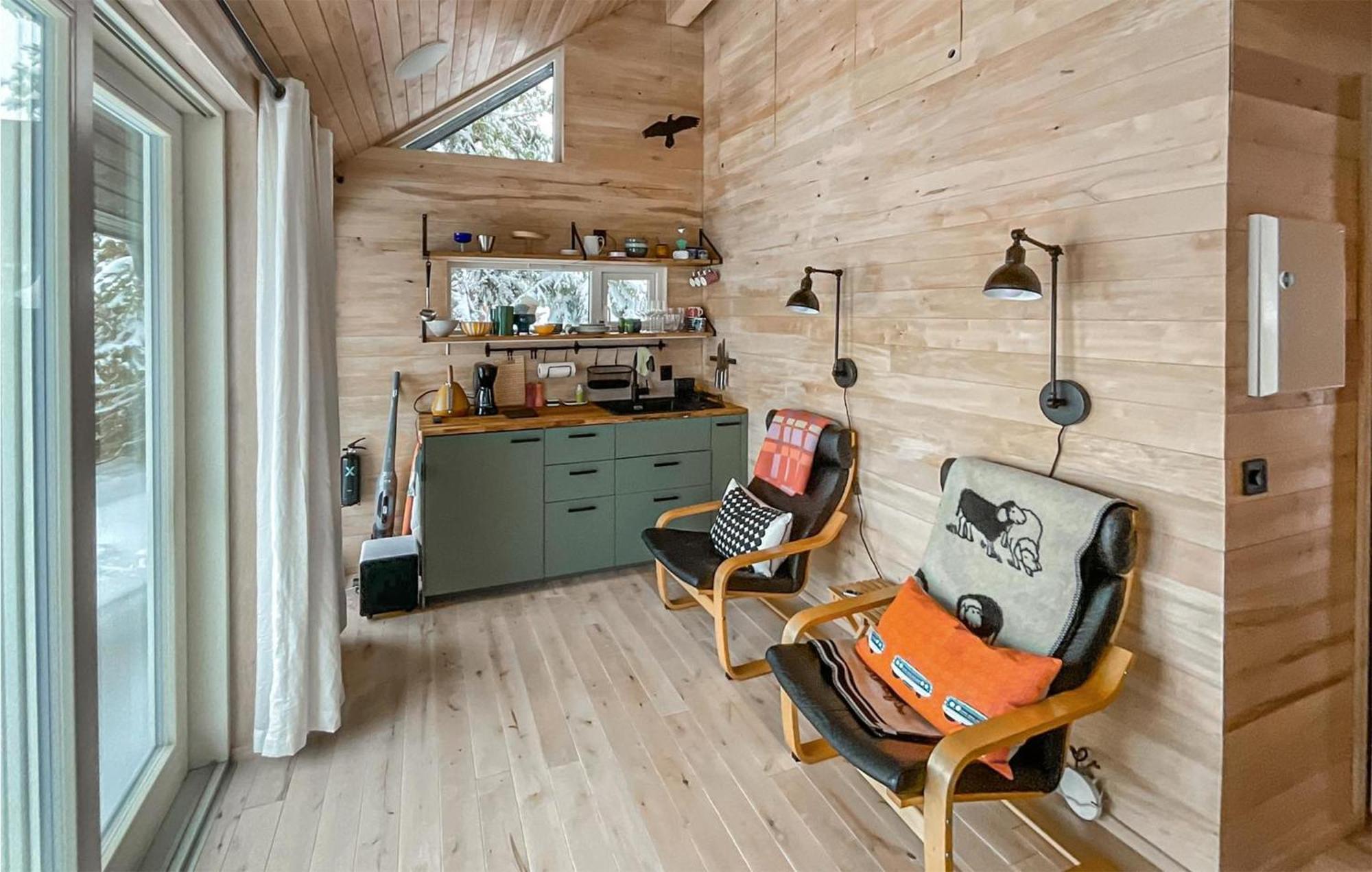 Amazing Home In Sjusjoen With Kitchen Eksteriør billede