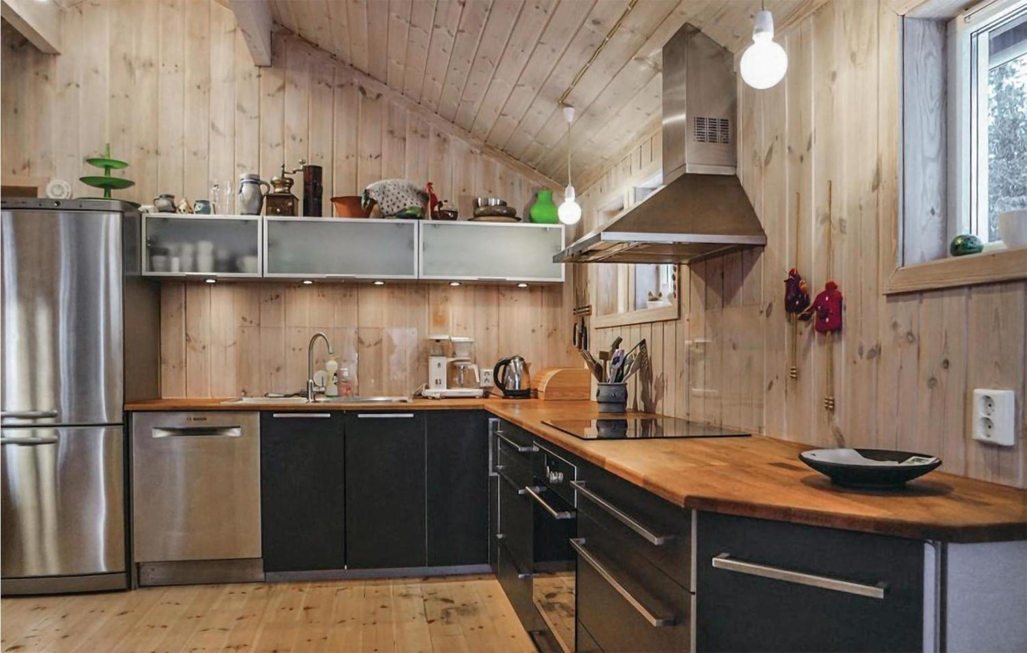 Amazing Home In Sjusjoen With Kitchen Eksteriør billede